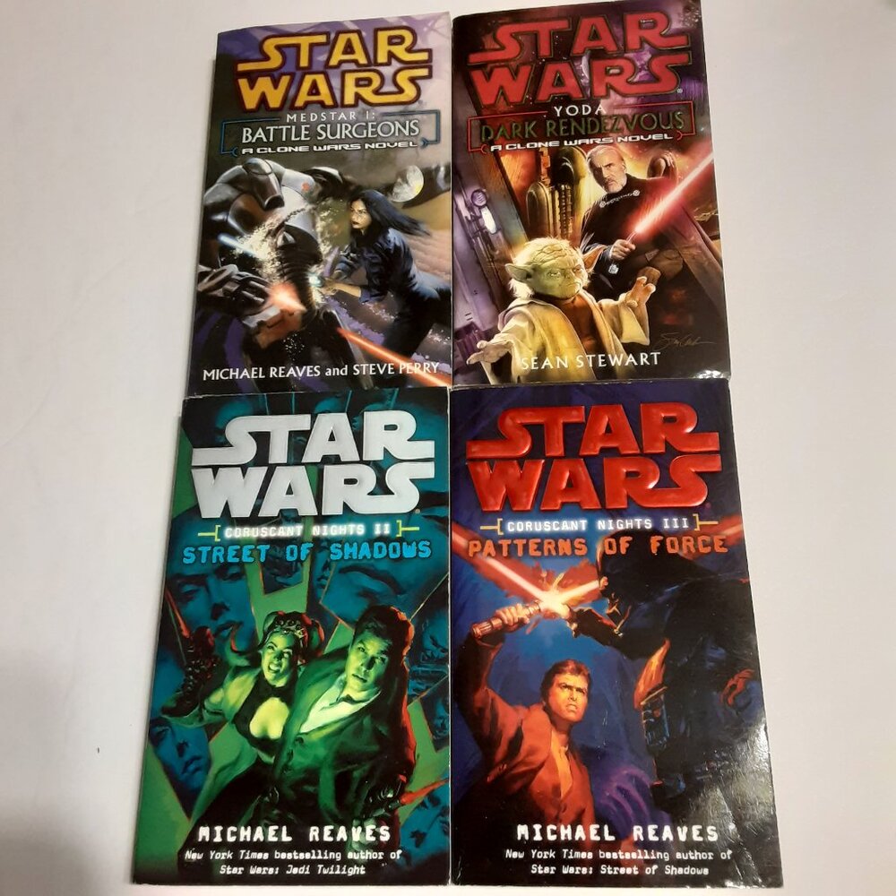 Star Wars Paperback Books by Michael Reaves, Steve Perry, and Sean Stewart